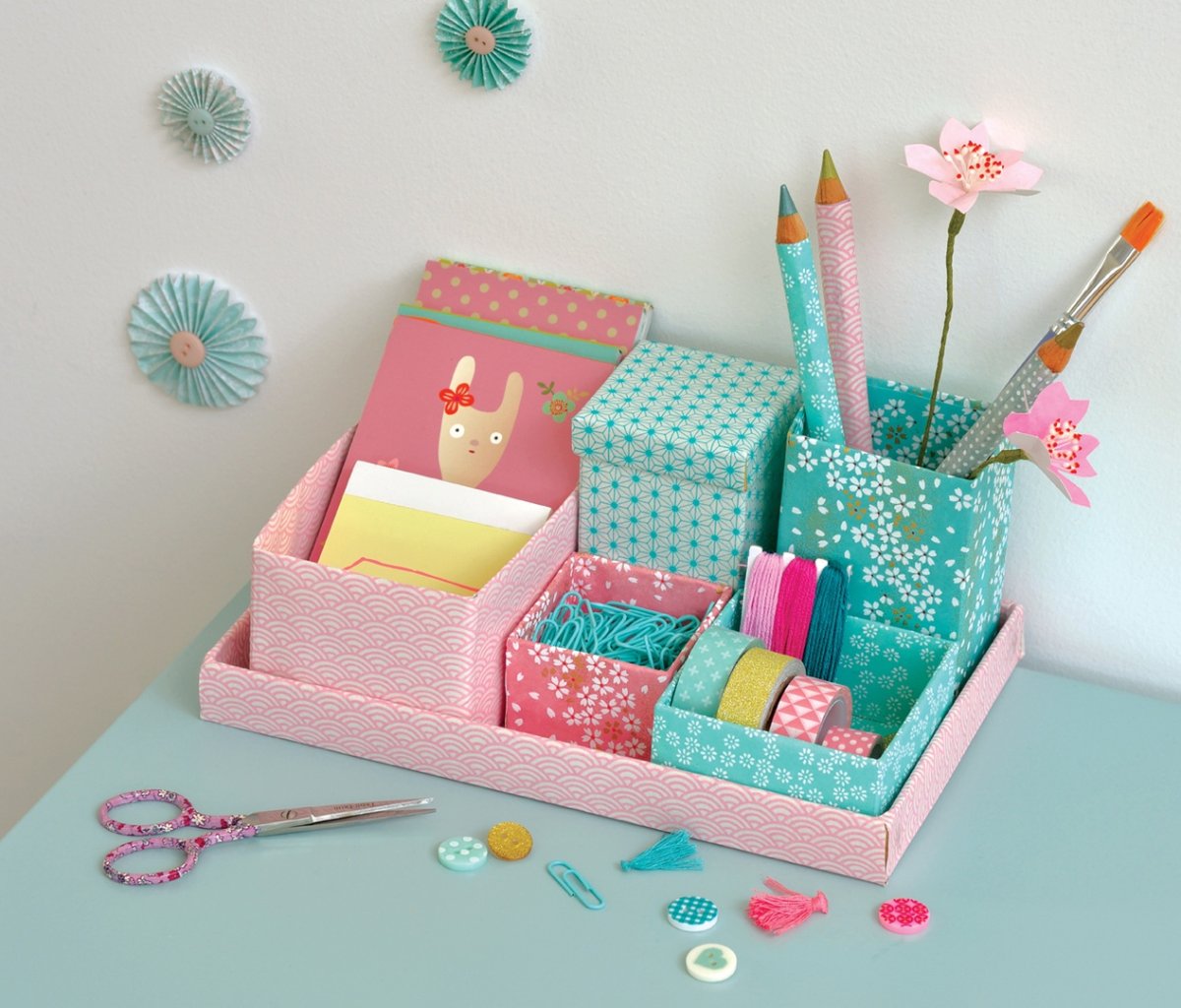 DIY органайзер для канцелярии