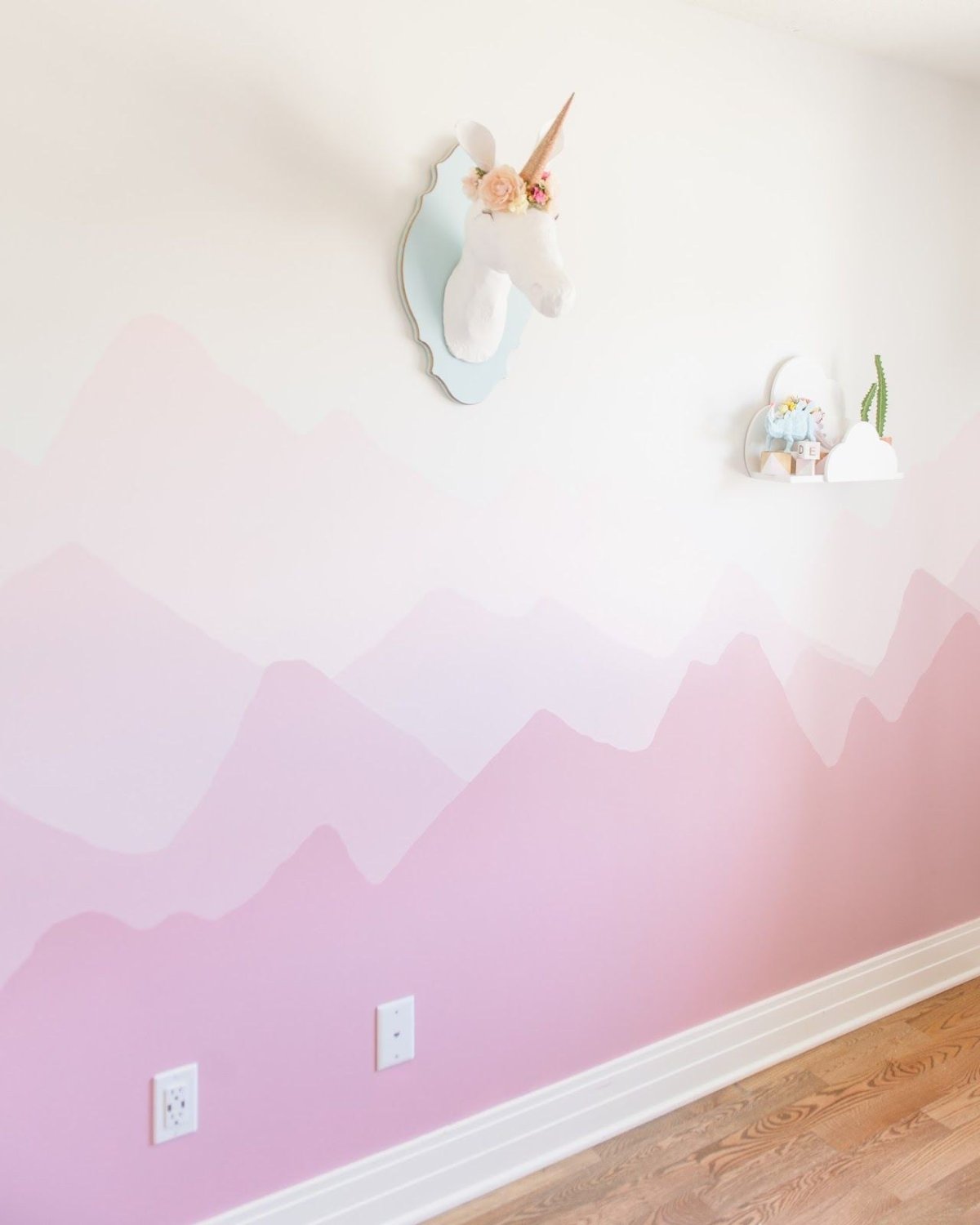 стены под покраску в интерьере детской