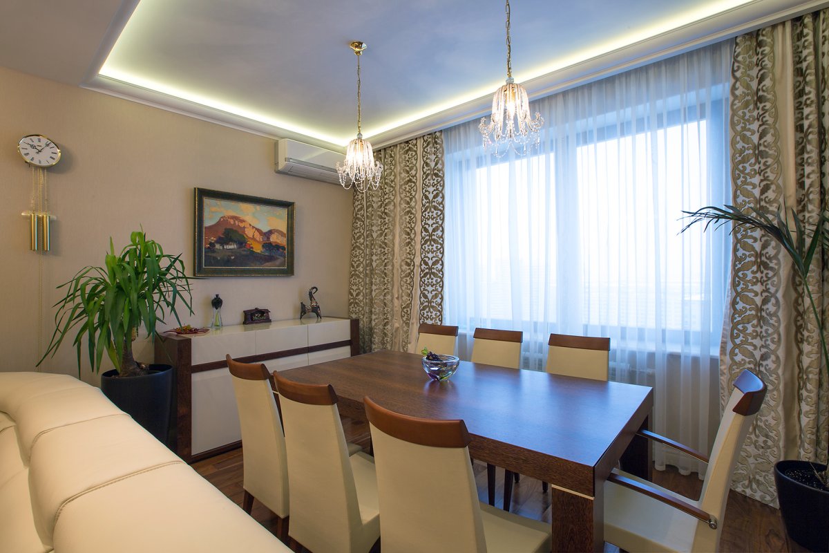 Столовая комната в квартире