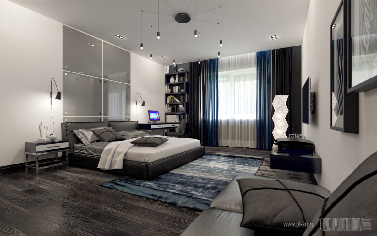Современная спальня