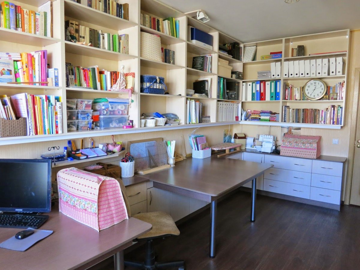 Кабинет в стиле Прованс