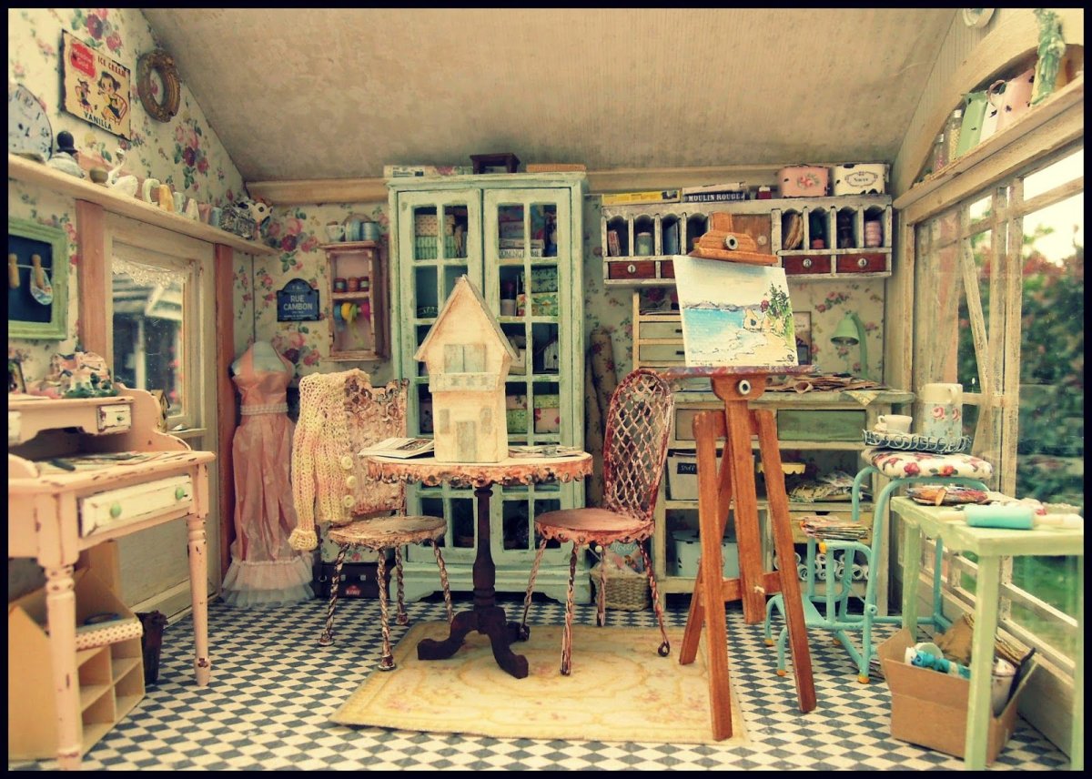 Комната для рукоделия в стиле Прованс