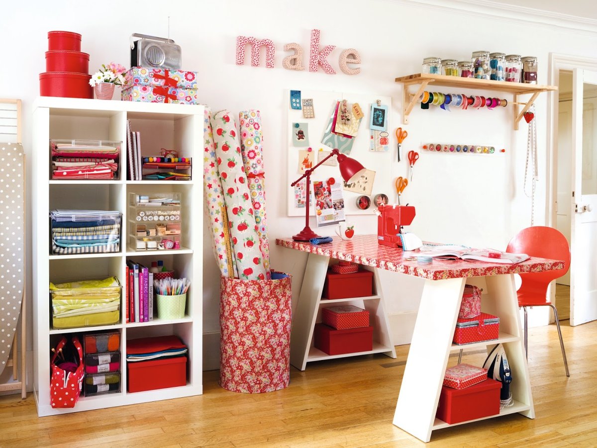 Творческий уголок рукодельницы