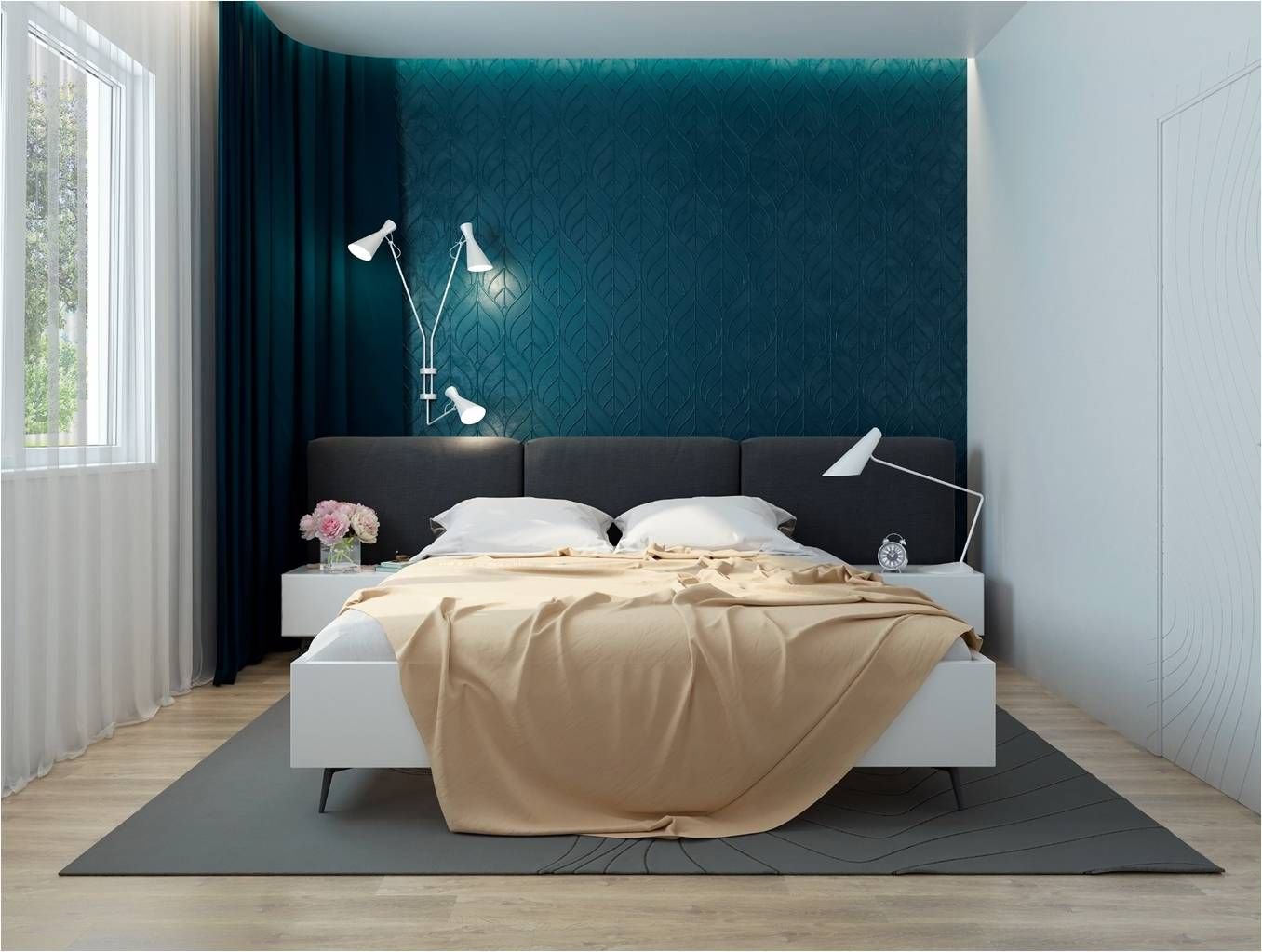 Спальня в авангардном стиле