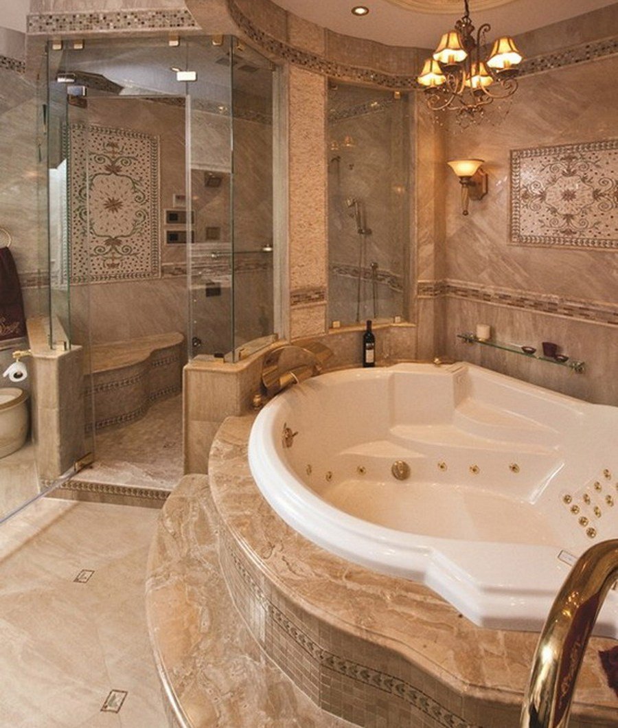 Ванная комната с джакузи дизайн