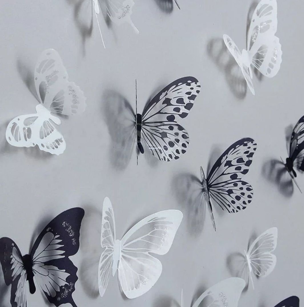 Бабочки на окна - 73 фото