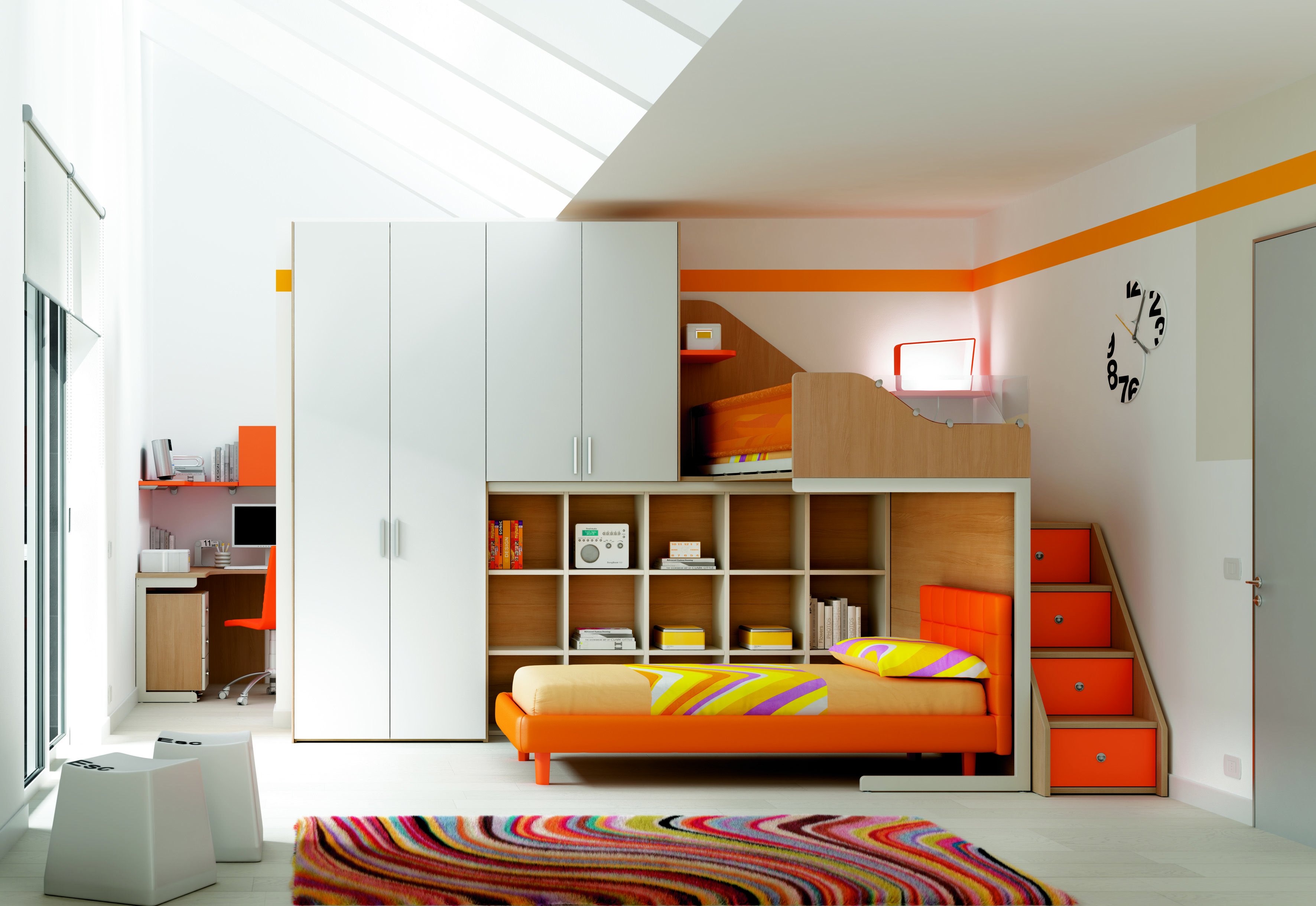Мебель для детской комнаты для двоих. Мебель для детской комнаты с двухъярусной кроватью. Компактная детская комната. Детская спальня компактная.