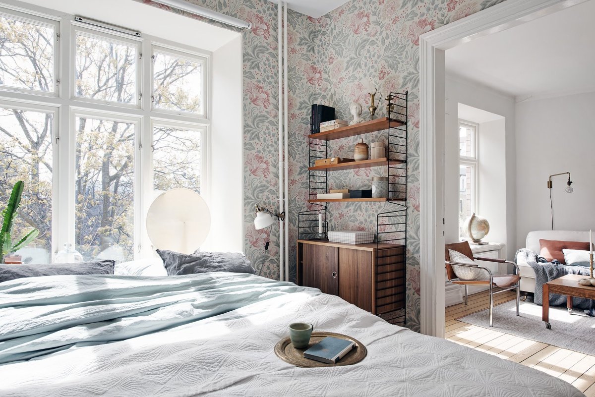 Обои в скандинавском стиле