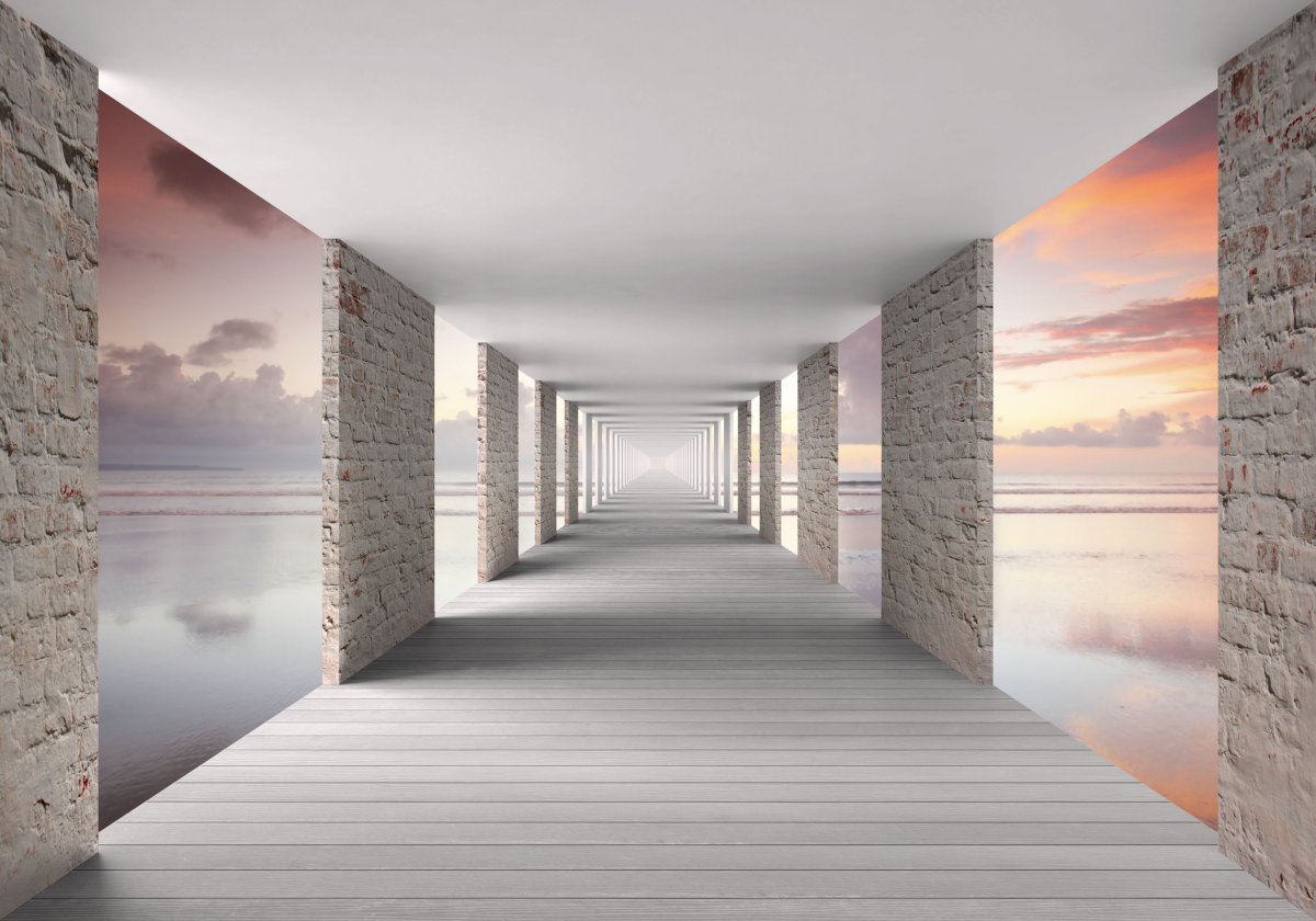 Фотообои с перспективой