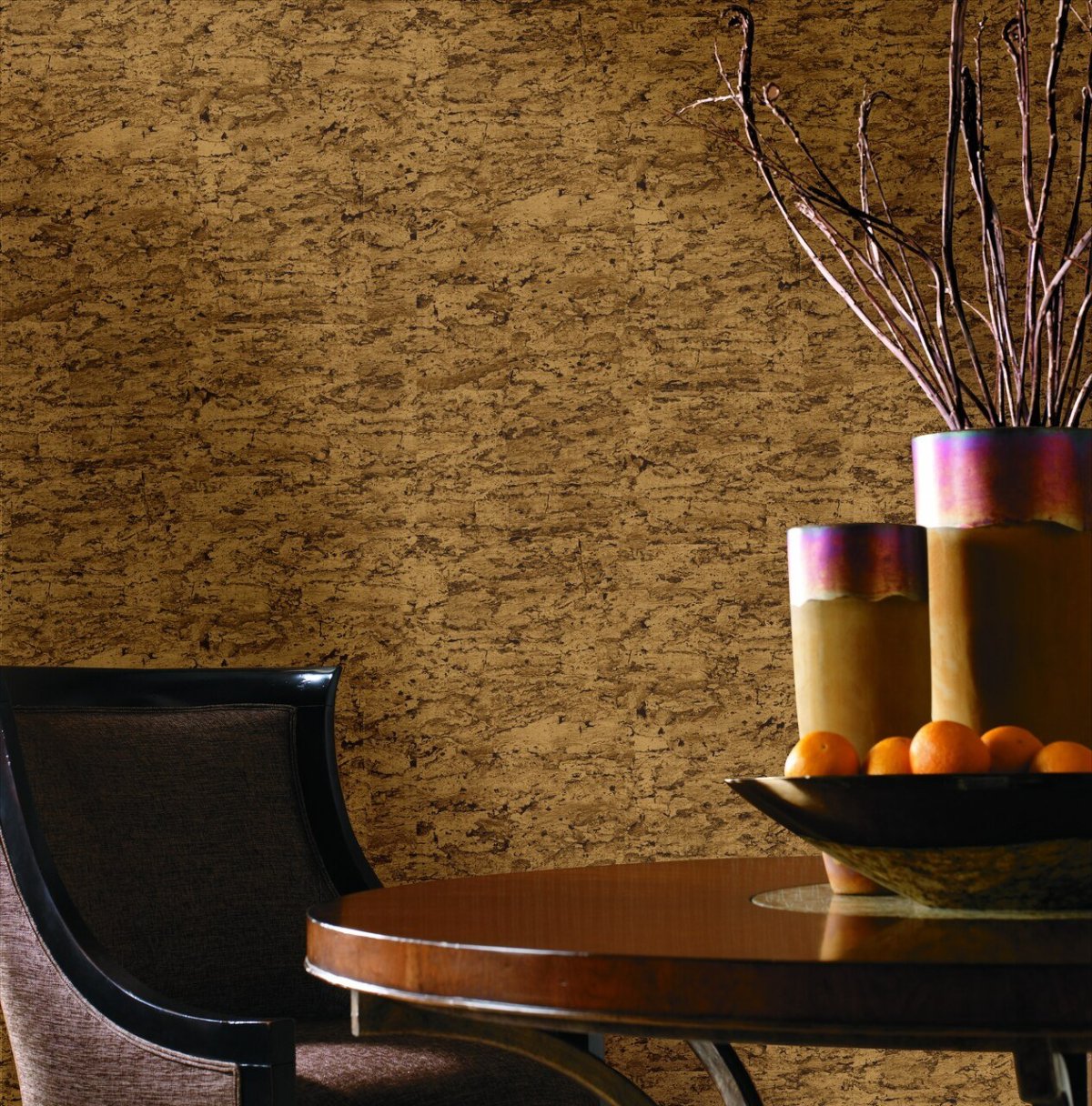 Пробковые обои для стен