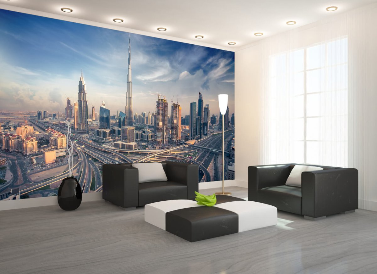 Крутые фотообои в интерьере