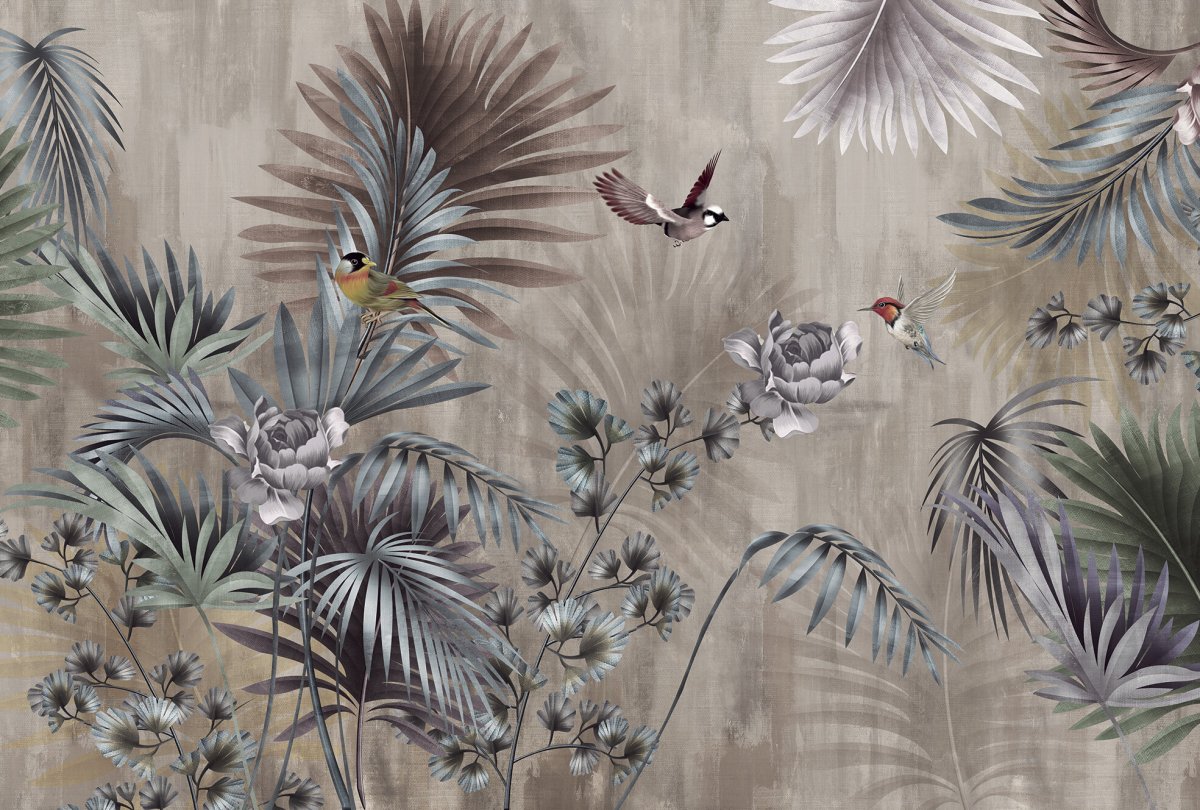 Фотообои Flizetto "тропический сад" 300 х 270 см