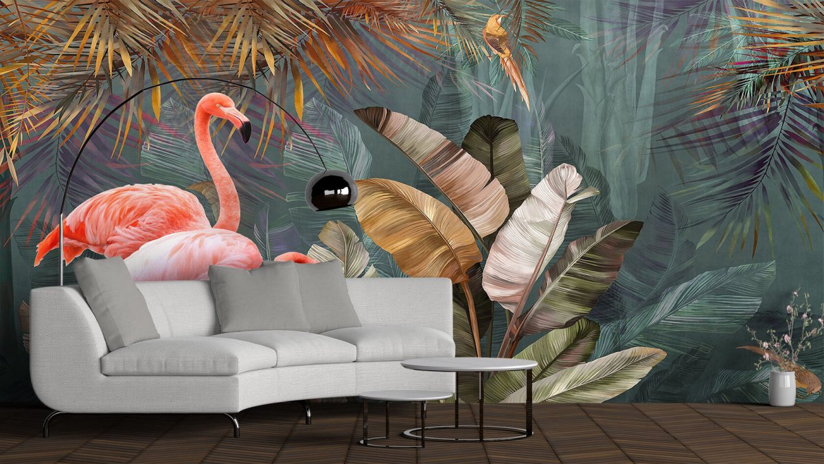 Фламинго обои