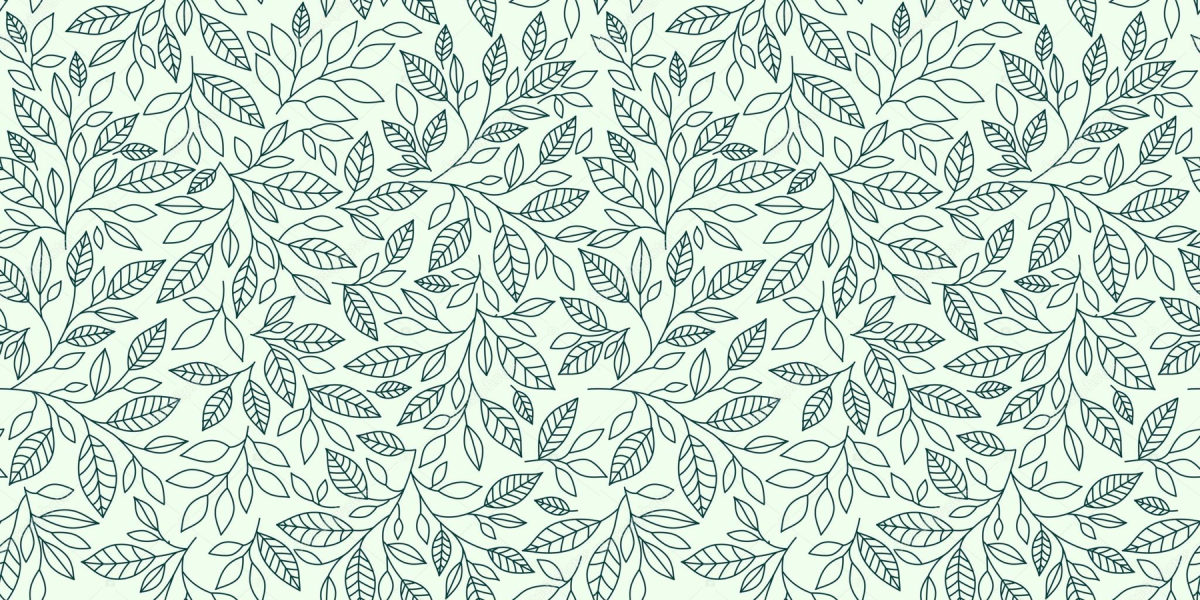 Растительный паттерн вектор
