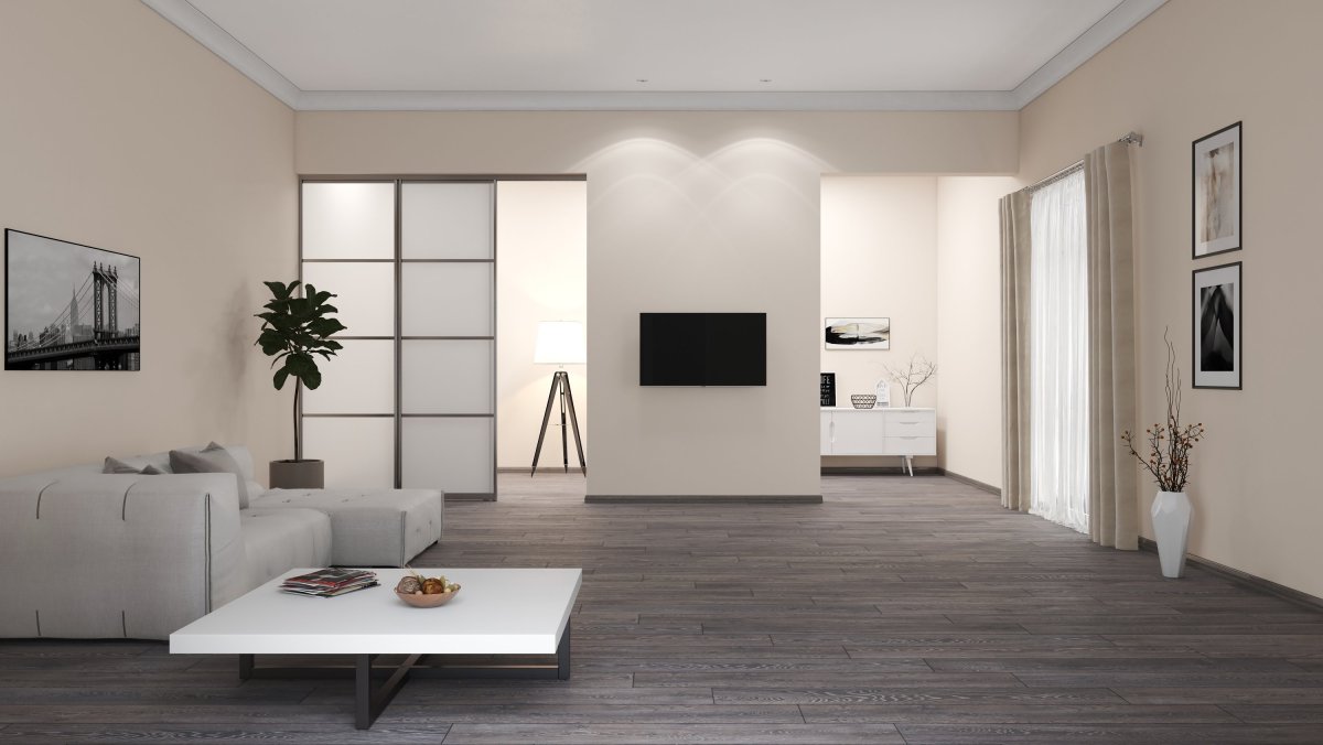 Сочетание цветов пола и стен