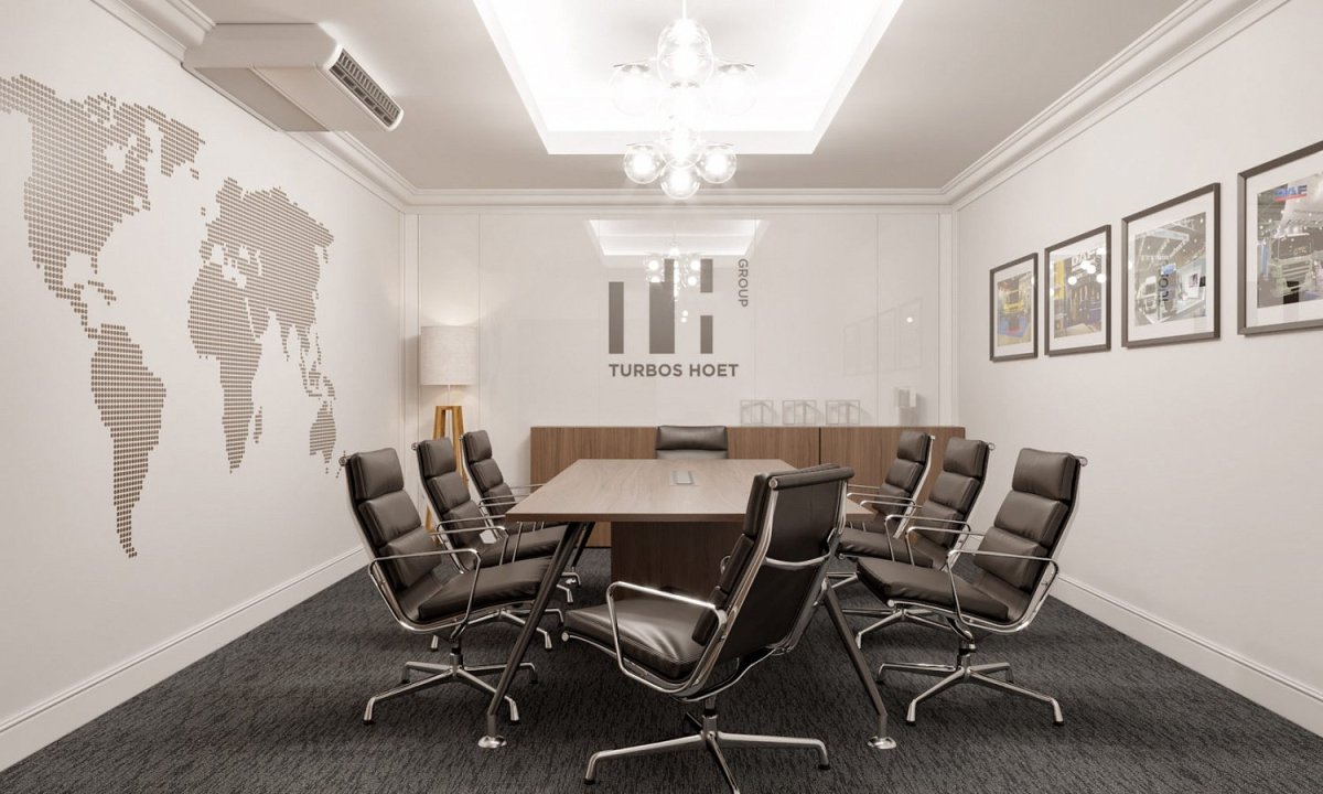 Интерьер переговорной