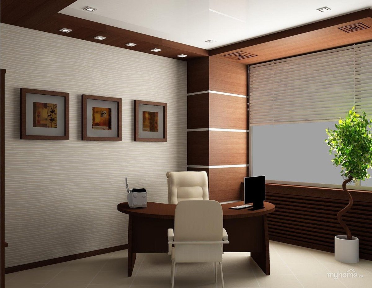 Отделка кабинета