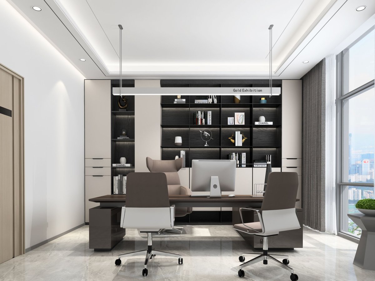 Дизайн офиса в современном стиле фото