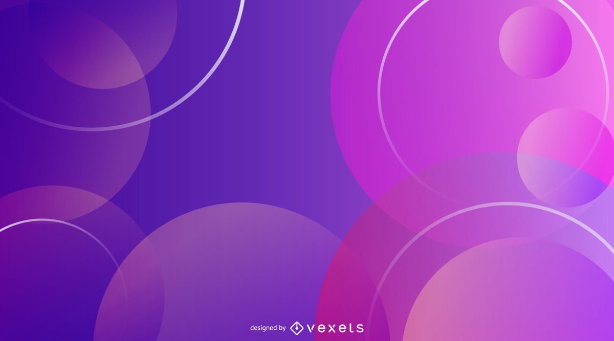 Обои фиолетовые круги