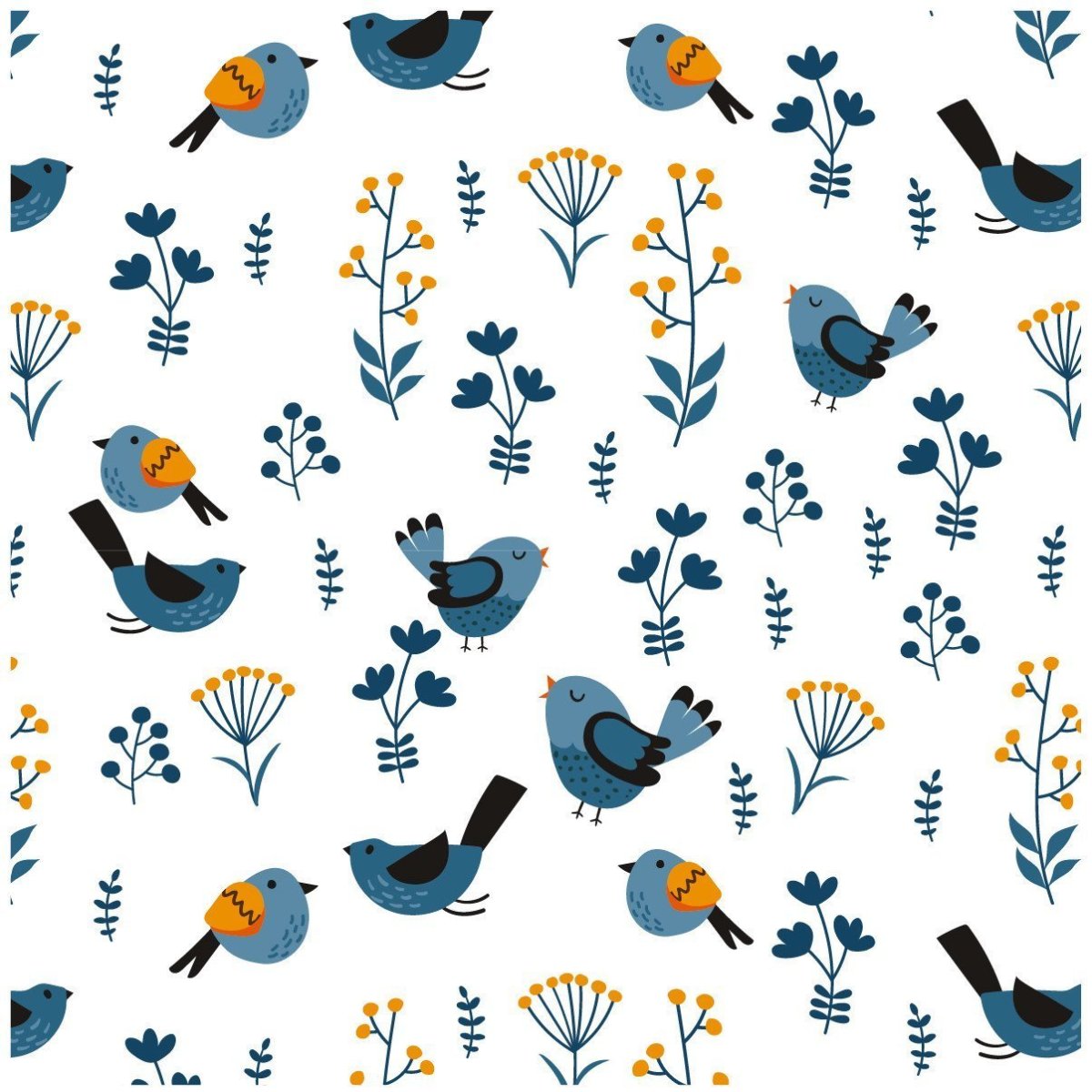 Принт птицы