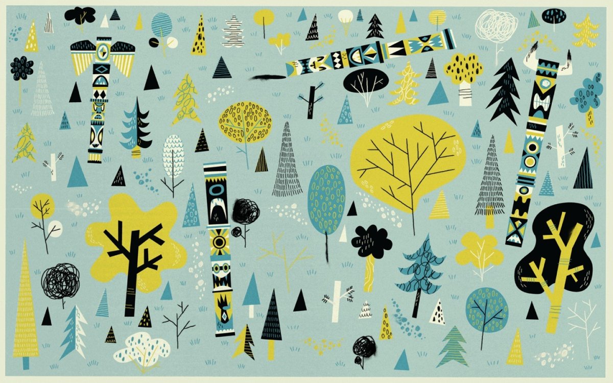 Хипстерский фон