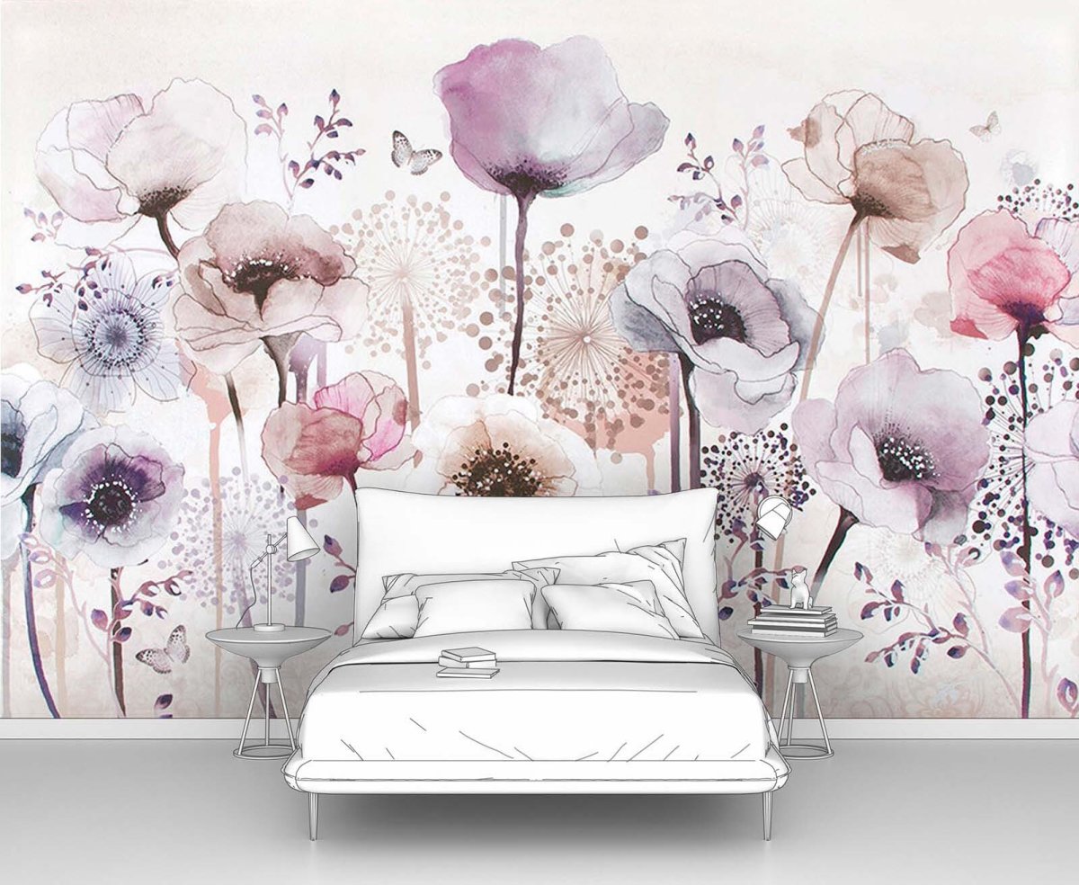 Фотообои на стену в спальню