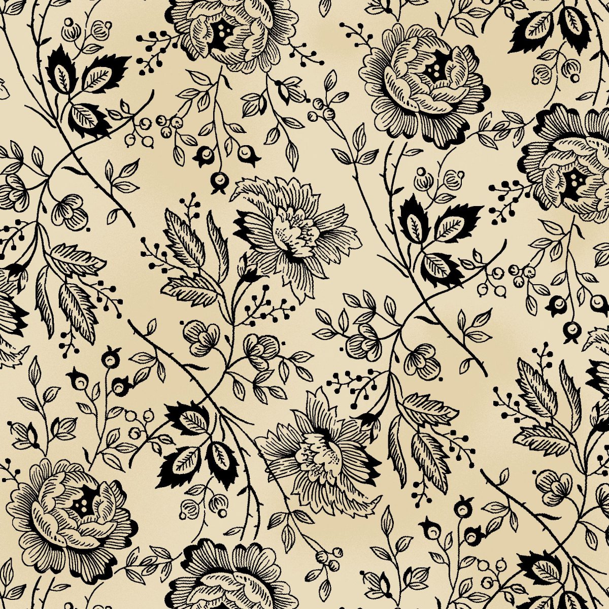 Винтажный бесшовный узор