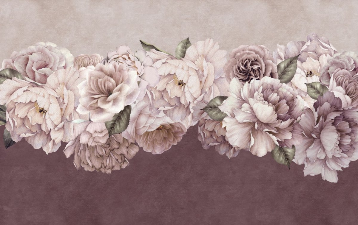 Фреска Элит пионы