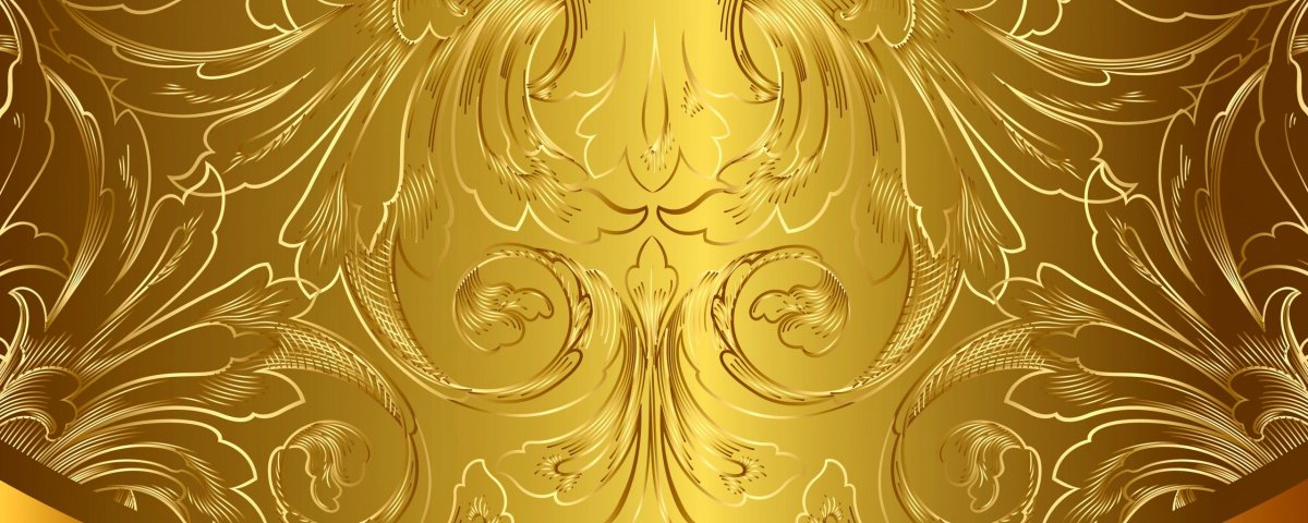Золотые обои