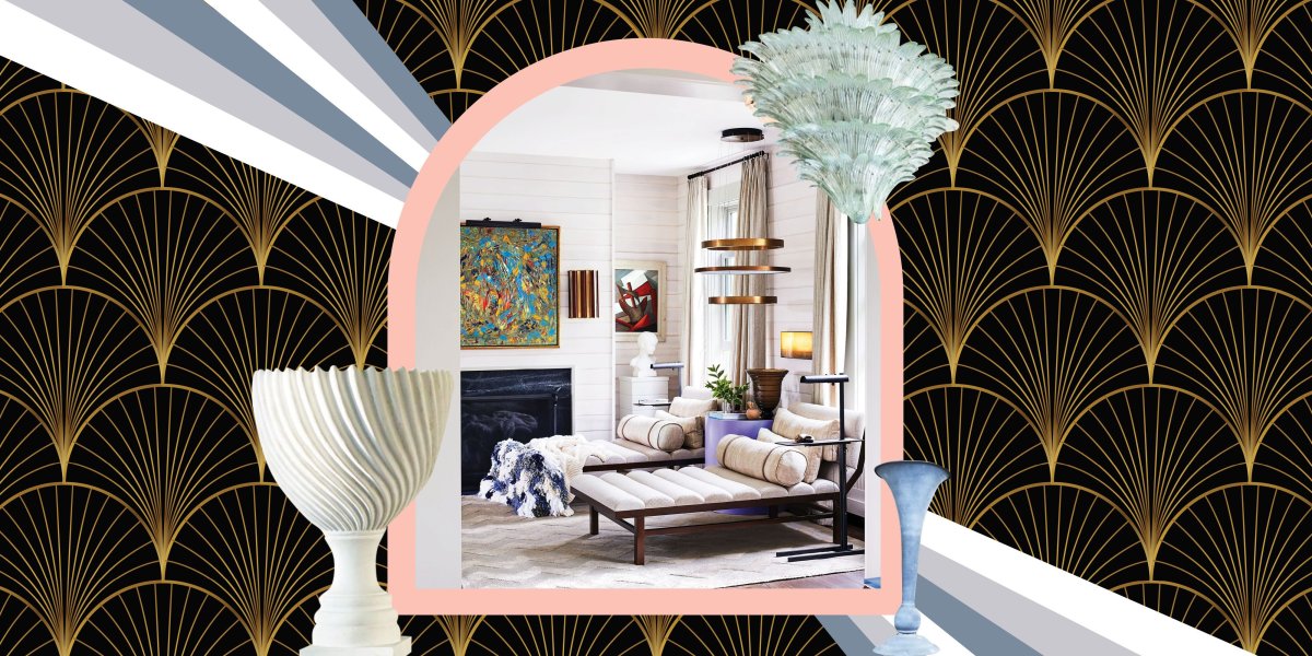 Солнечные лучи в ар-деко