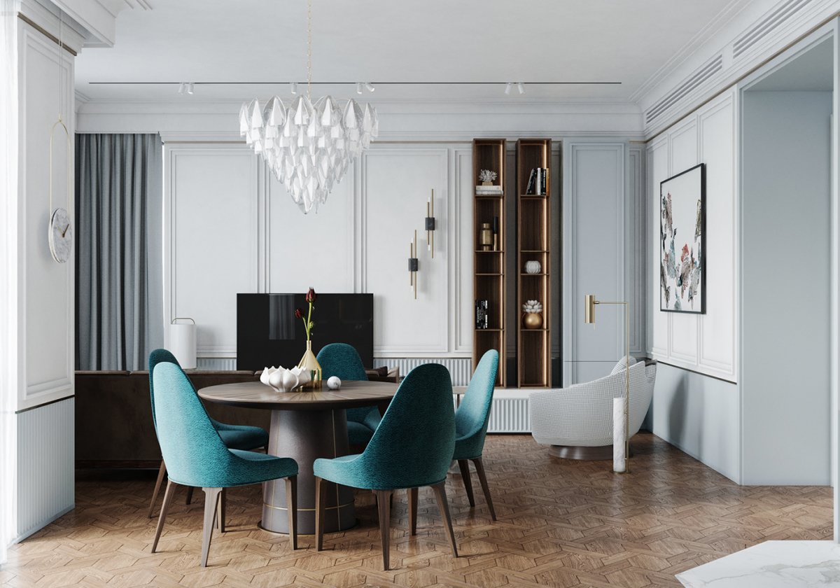 Неоклассика и Минимализм в интерьере