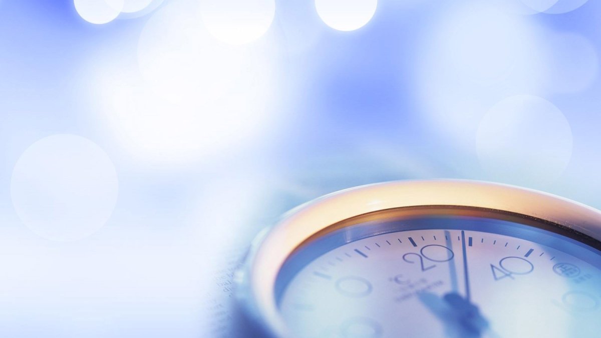 Красивый фон с часами