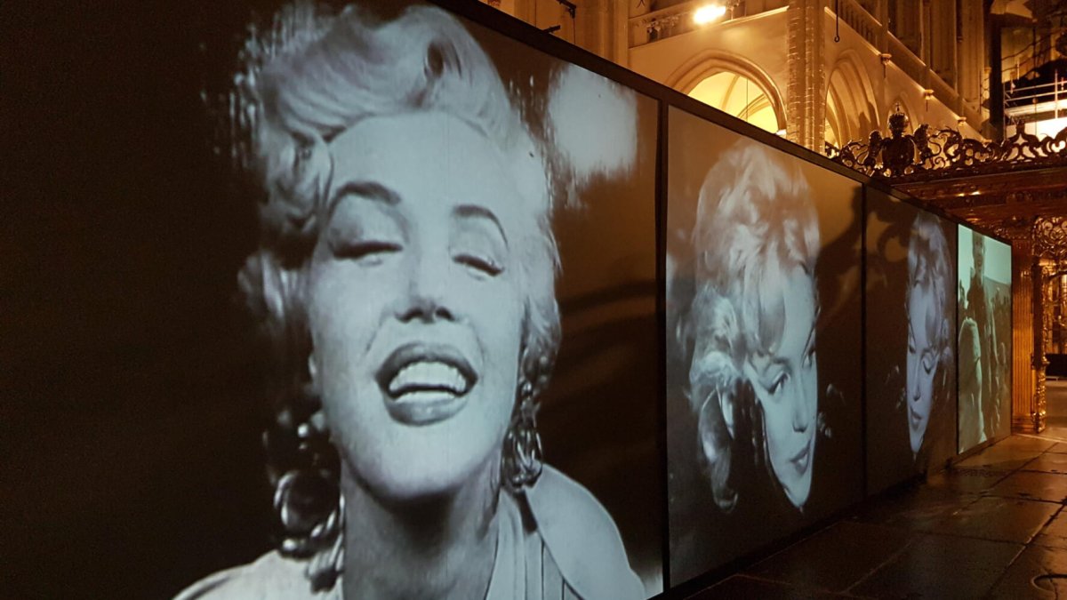 Диптих «Мэрилин Монро музей Гугенхайма