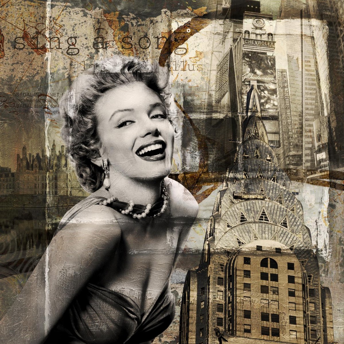 Фотообои Мэрилин Монро