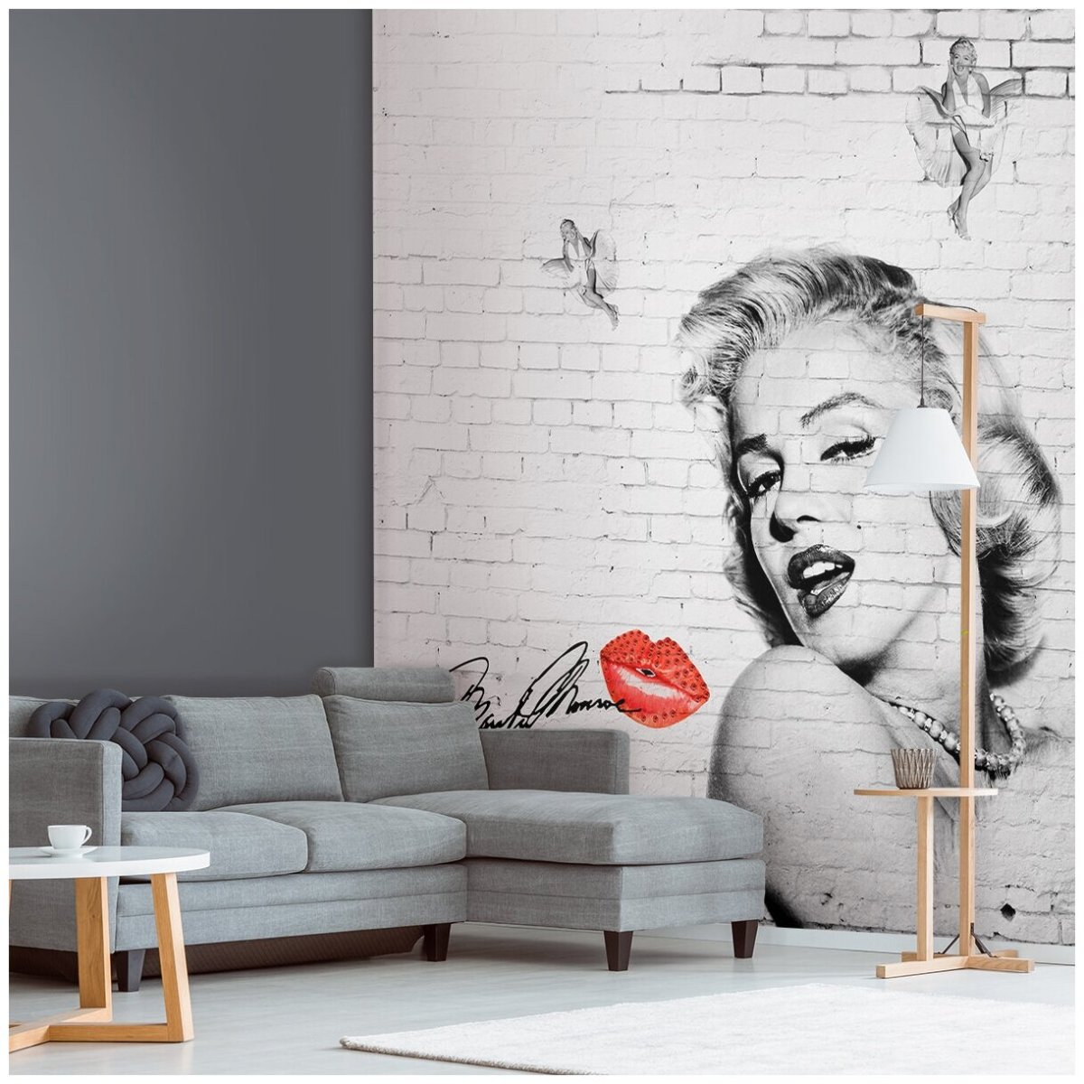 Монро в лофт графике