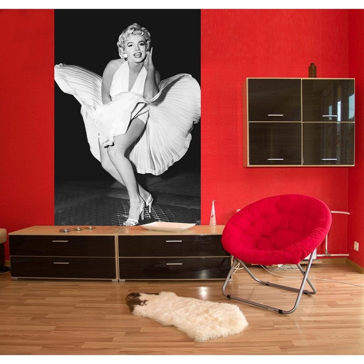 Интерьер в стиле Мэрилин Монро