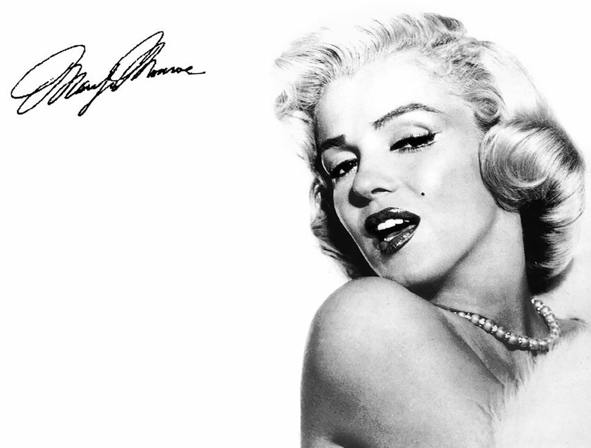 Мэрилин Монро шрам