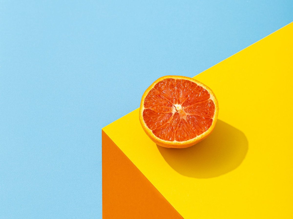 Красивые обои апельсин