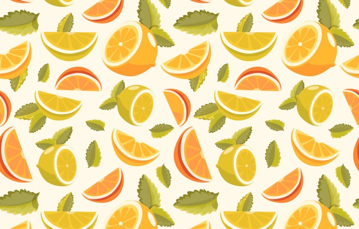 Апельсин орнамент