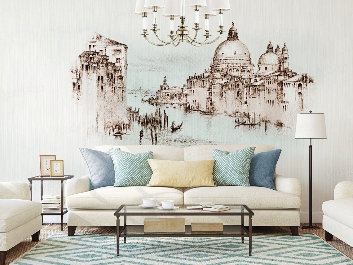 Фотообои акварель