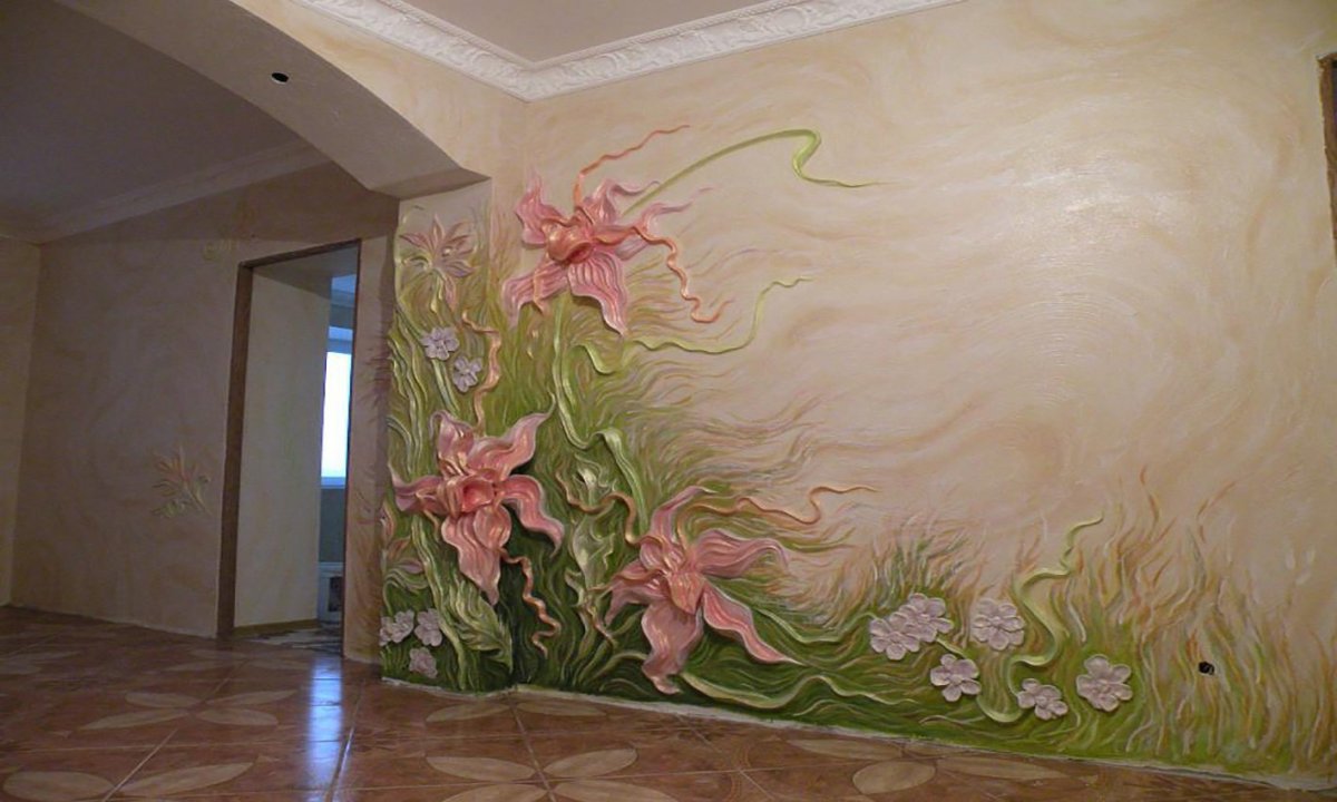 Объемная декоративная штукатурка