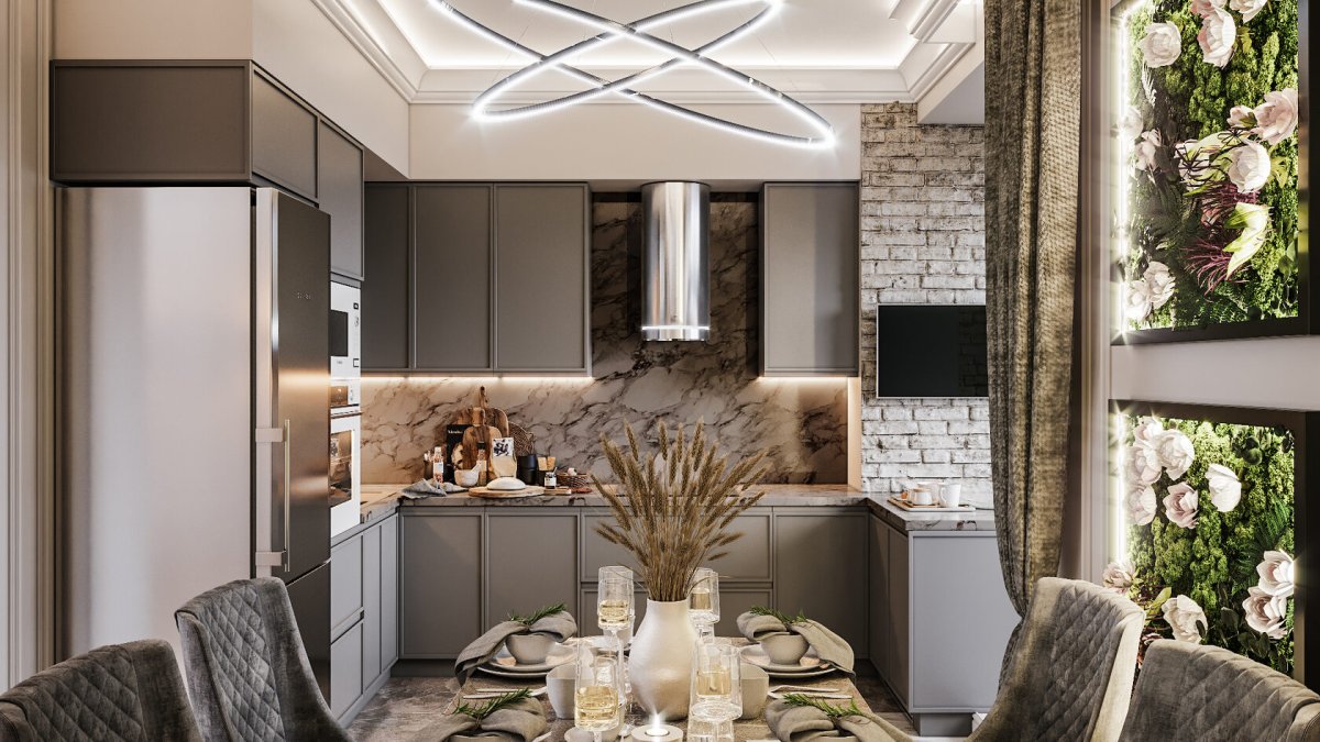 Кухни дизайн проекты