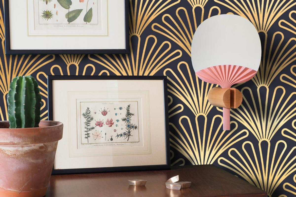 Обои в стиле ретро для стен