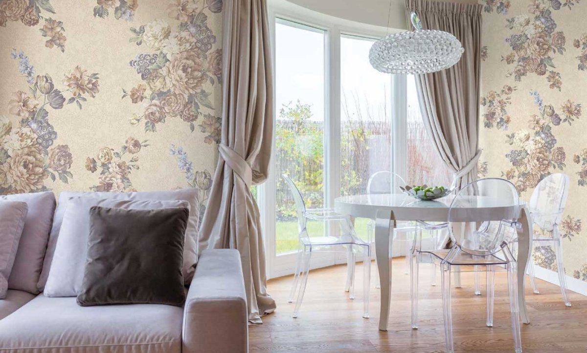 Обои Моне в интерьере