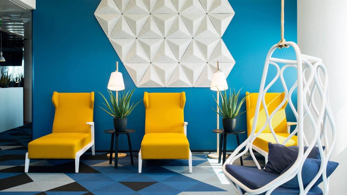 Цветовые акценты в интерьере