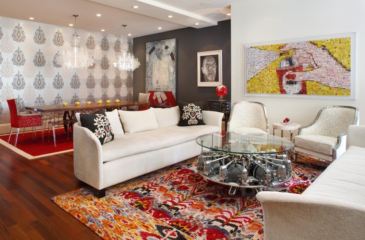 Гостиная в стиле Авангард