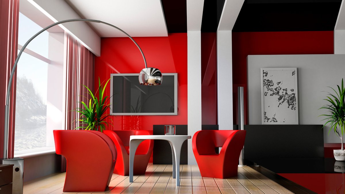 Авангард стиль в интерьере