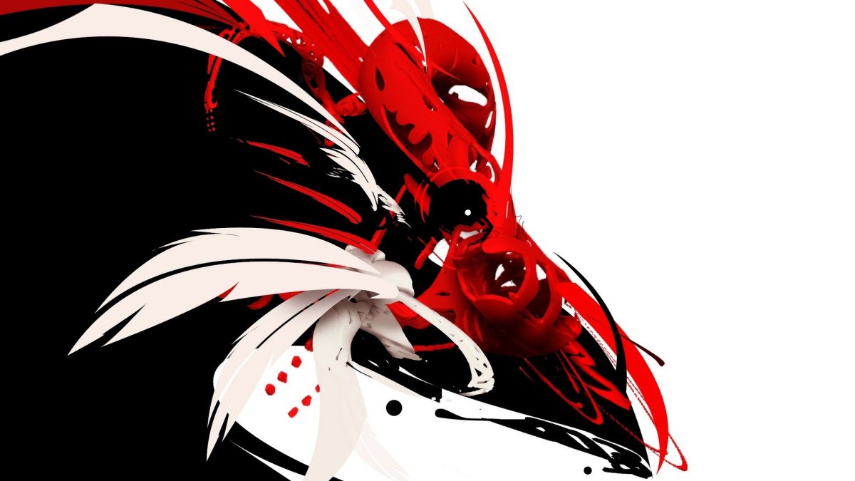 Черно красные