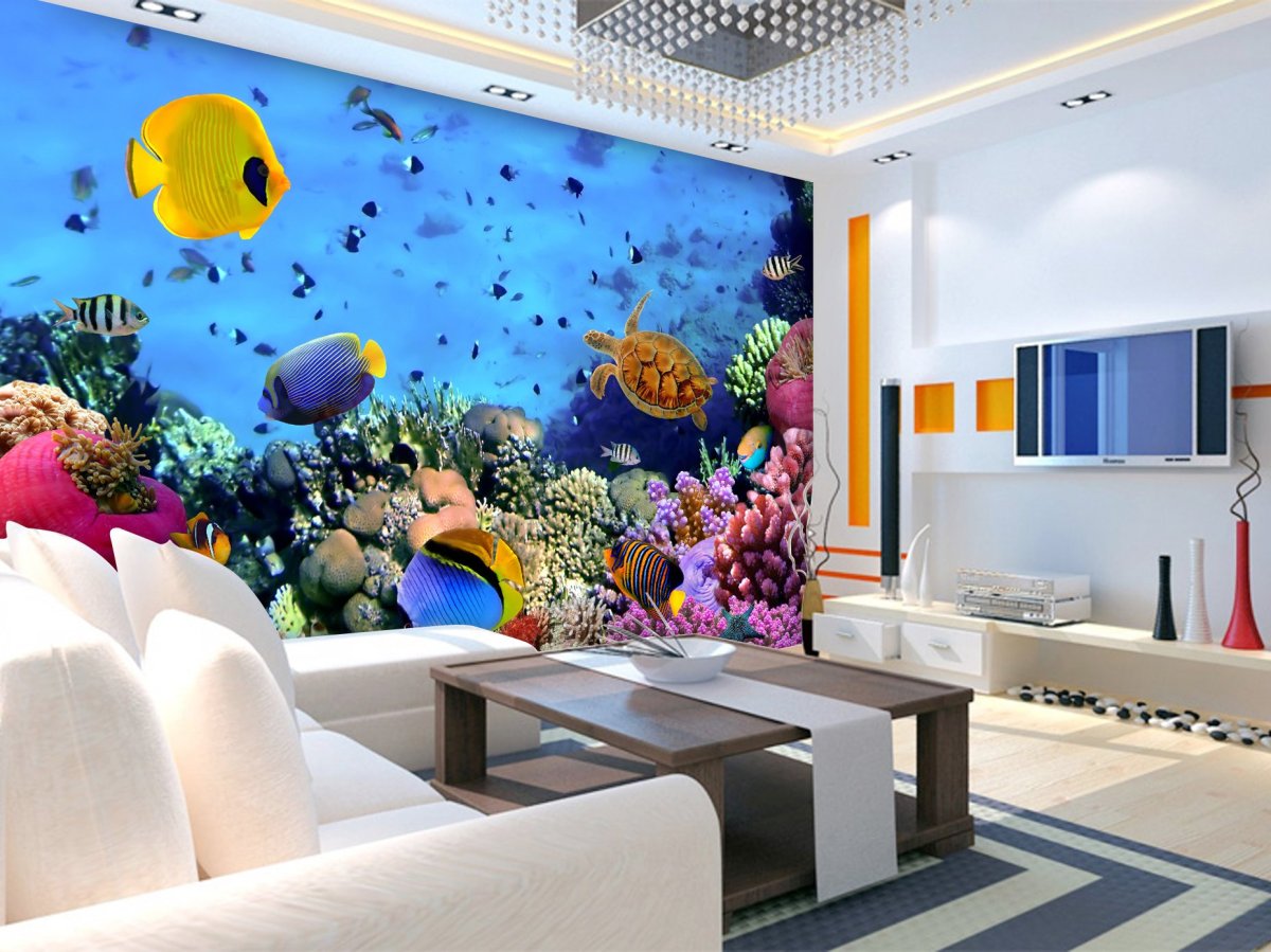 Фотообои аквариум