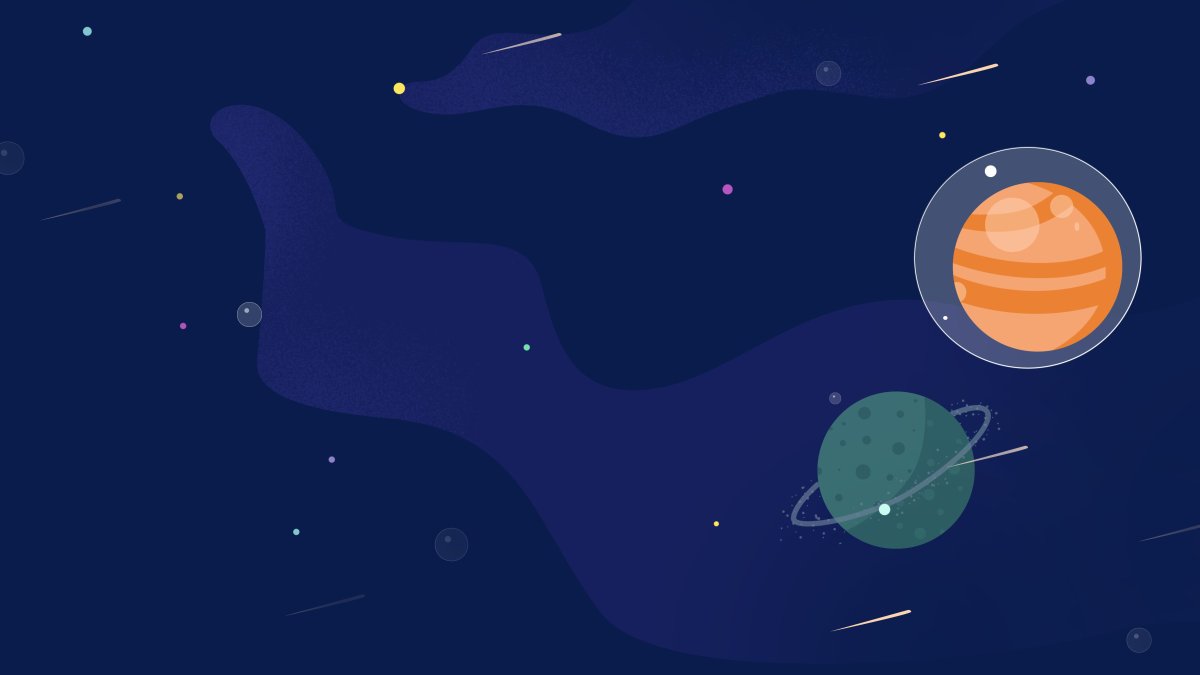 Космический фон для детей